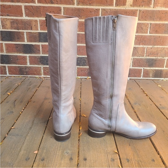 Frye Grey Tall Riding Boot - Picture 2 of 3